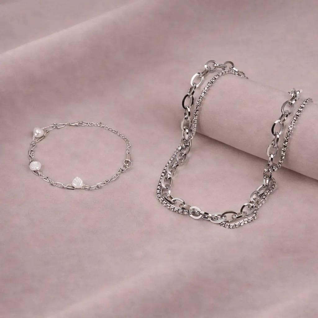 Layered Beauty Jewellery Set : NBC-017-S-1