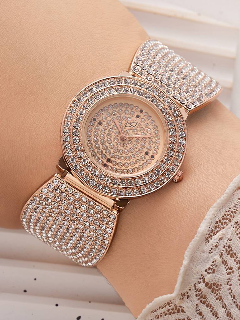 Leonor Rose Gold Watch : HSWC1084