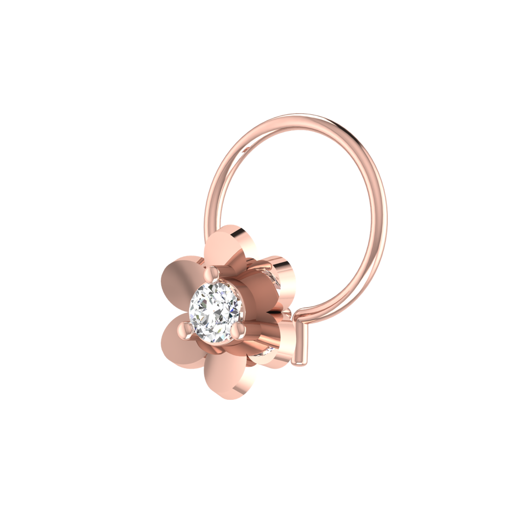 Avsar 9K Bis Hallmarked | Nosepin For Women/Girls |  Avno086 : AVNO086PC
