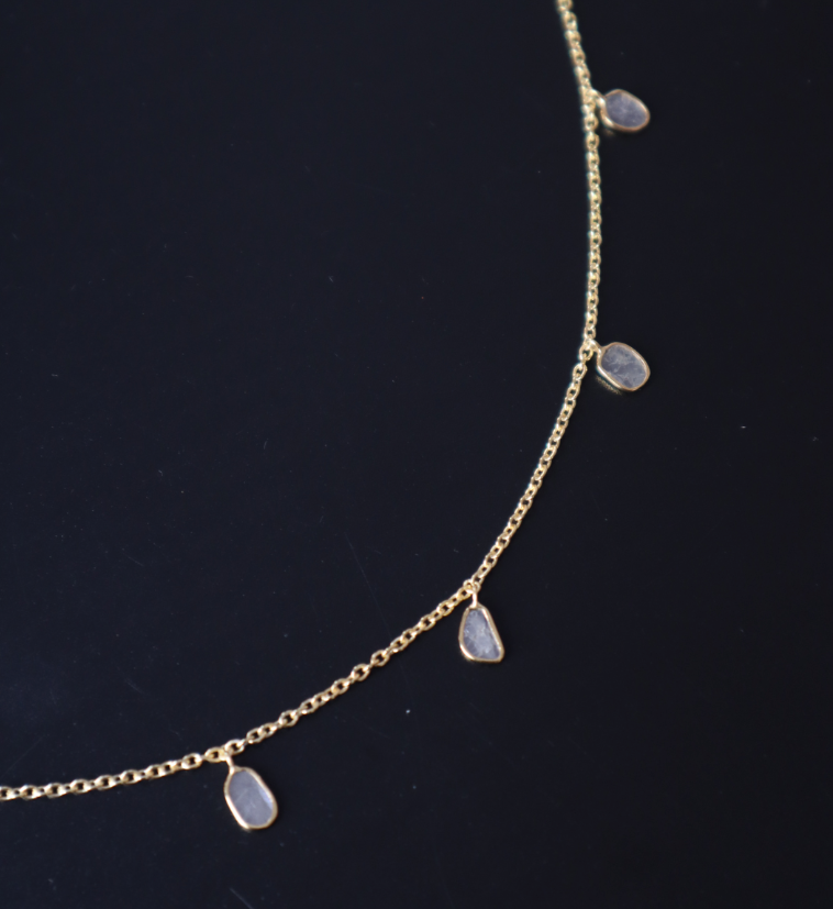 Diamond Polki Necklace : PEN_DIAMOPO_SS_4703