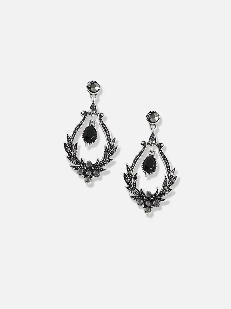 Perla-Silver Plated Designer Party Drop Earring For Women : SOHEAR3344
