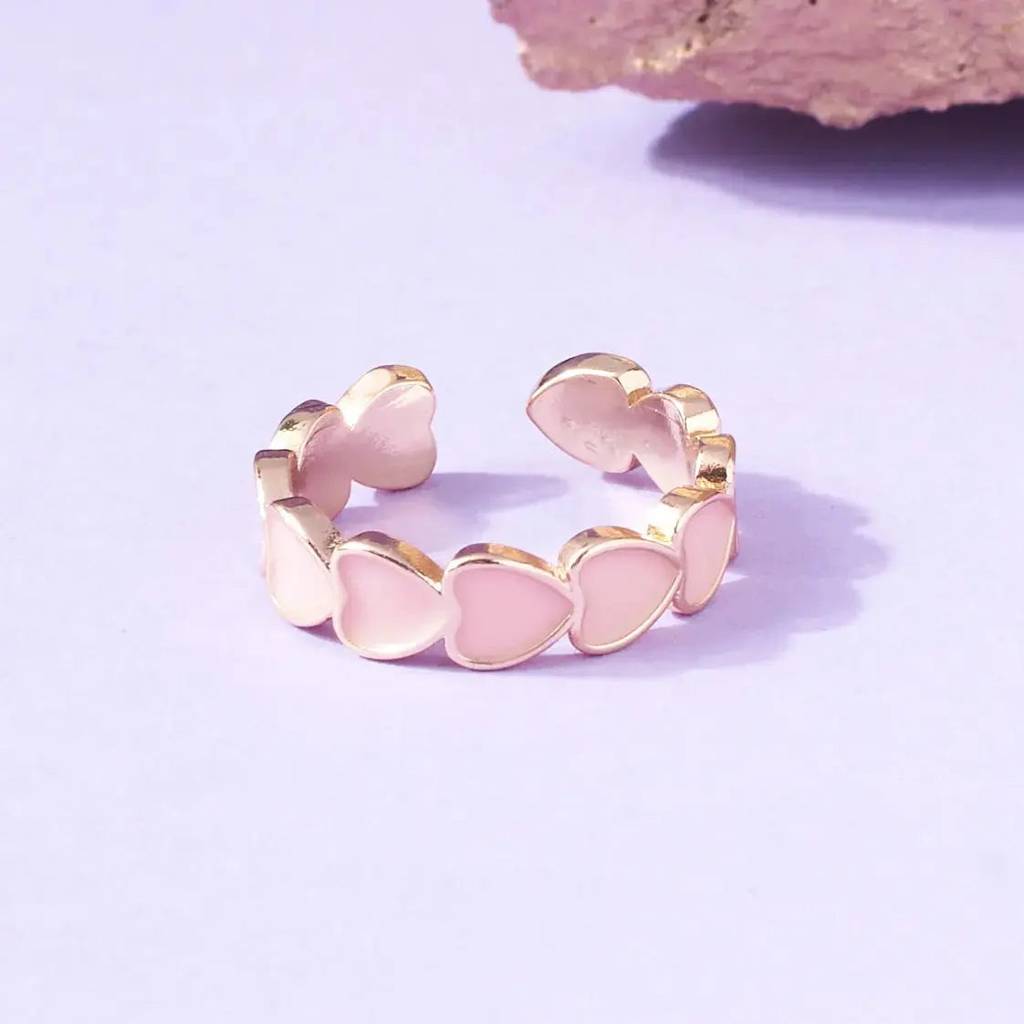 Mocha Me Hearts Ring : RS12886