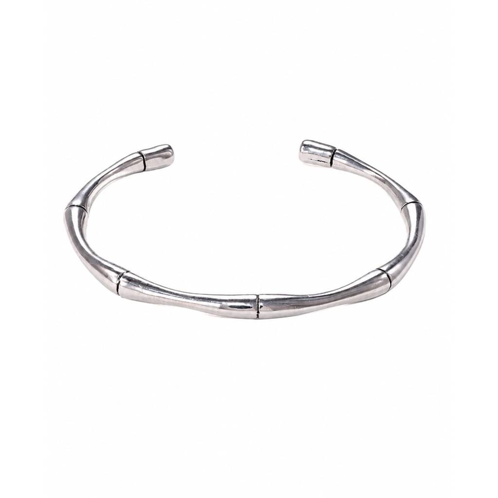 Silver Plated Fancy Kada Bracelet For Women | Festive & Casual Wear Jewellery | Gift For Her : PX9B300S