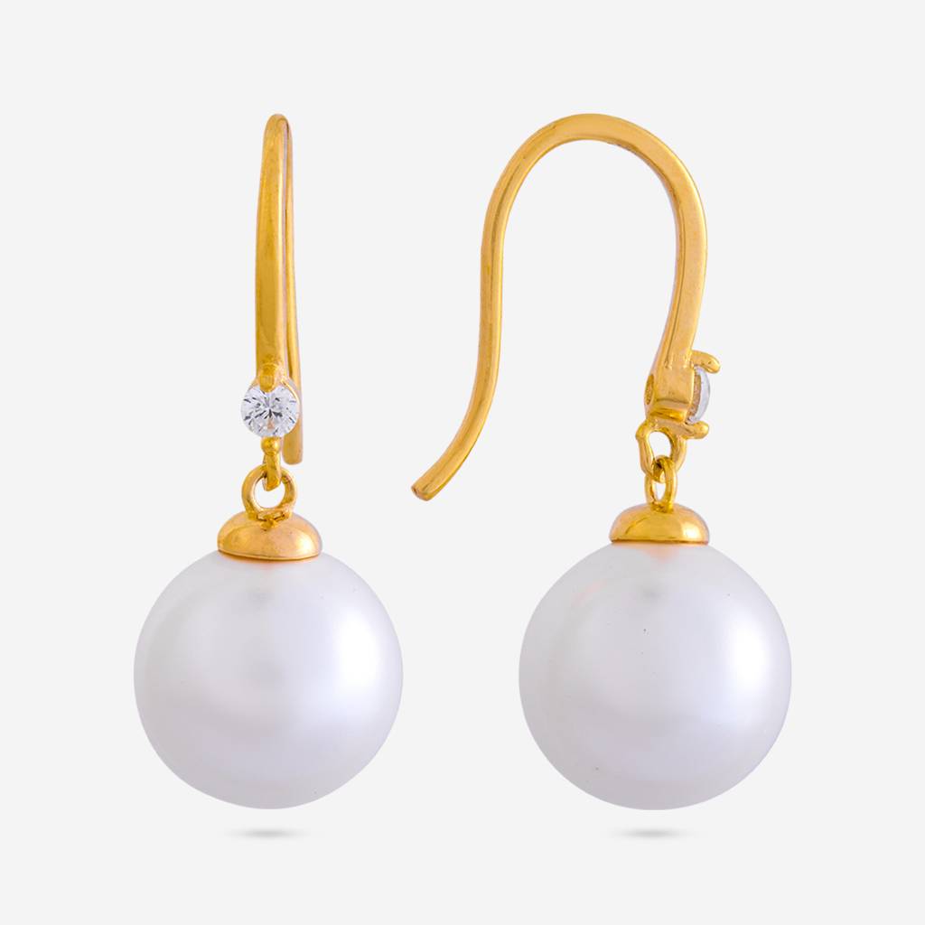 Office Wear Silver Earring - 465722 : 465722