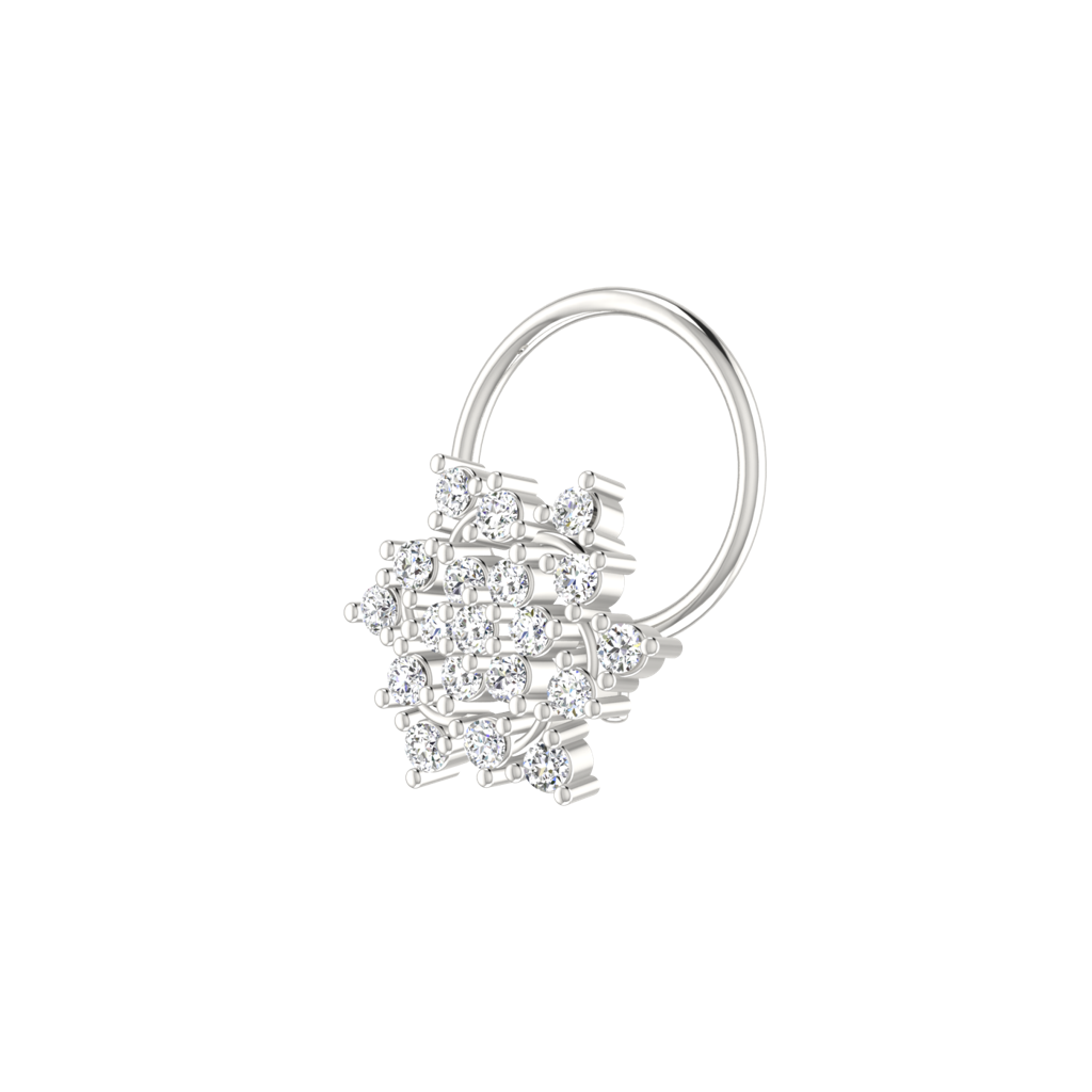 Avsar 9K Bis Hallmarked | Nosepin For Women/Girls |  Avno139 : AVNO139WC