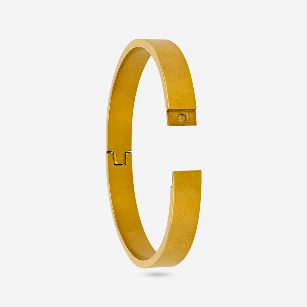 Gold - Plated Casual Wear Trendy Kada - 458898 : 458898