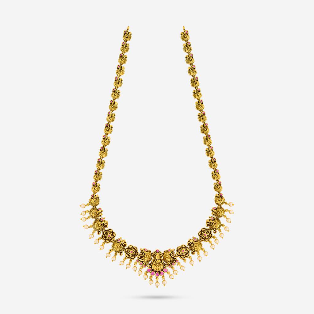 Ruby Gold - Plated Bridesmaid Antique Necklace - 458459 : 458459
