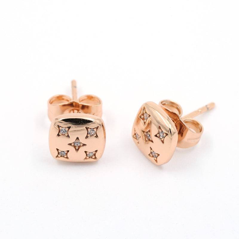Glitter Studs Earrings : E-SD-22-0
