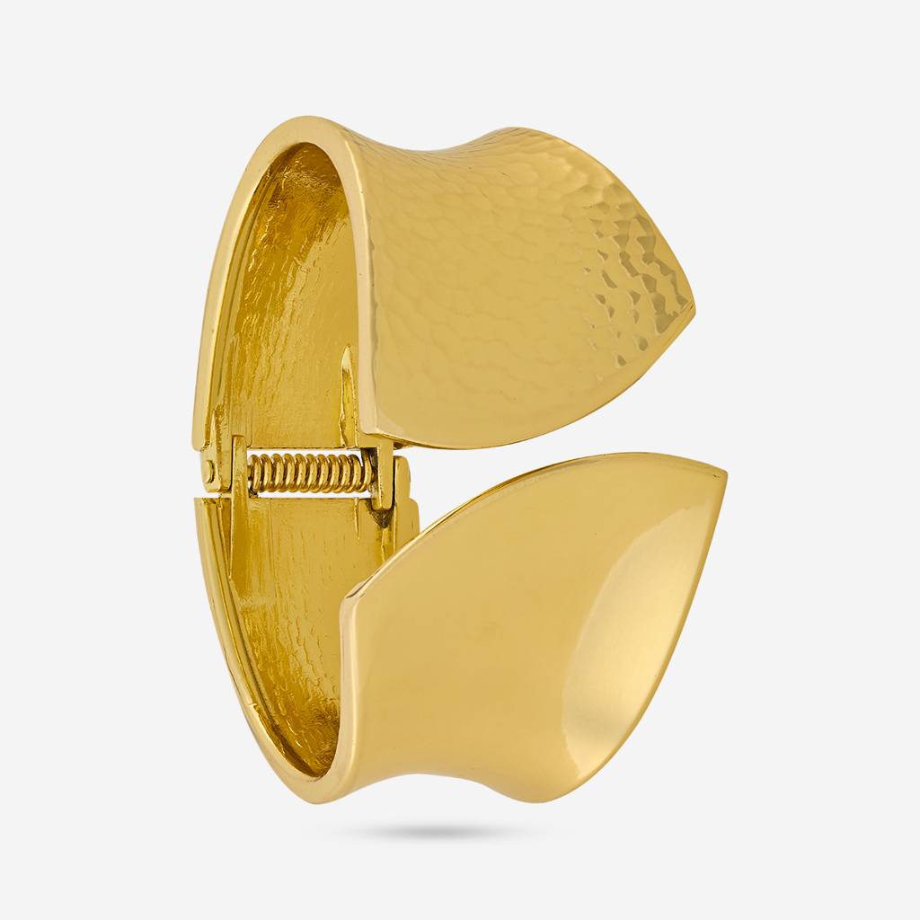 Gold - Plated Casual Wear Trendy Kada - 458913 : 458913
