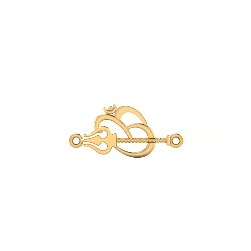 Om Trik 925 Sterling Silver Rakhi For Brother : RB-0019