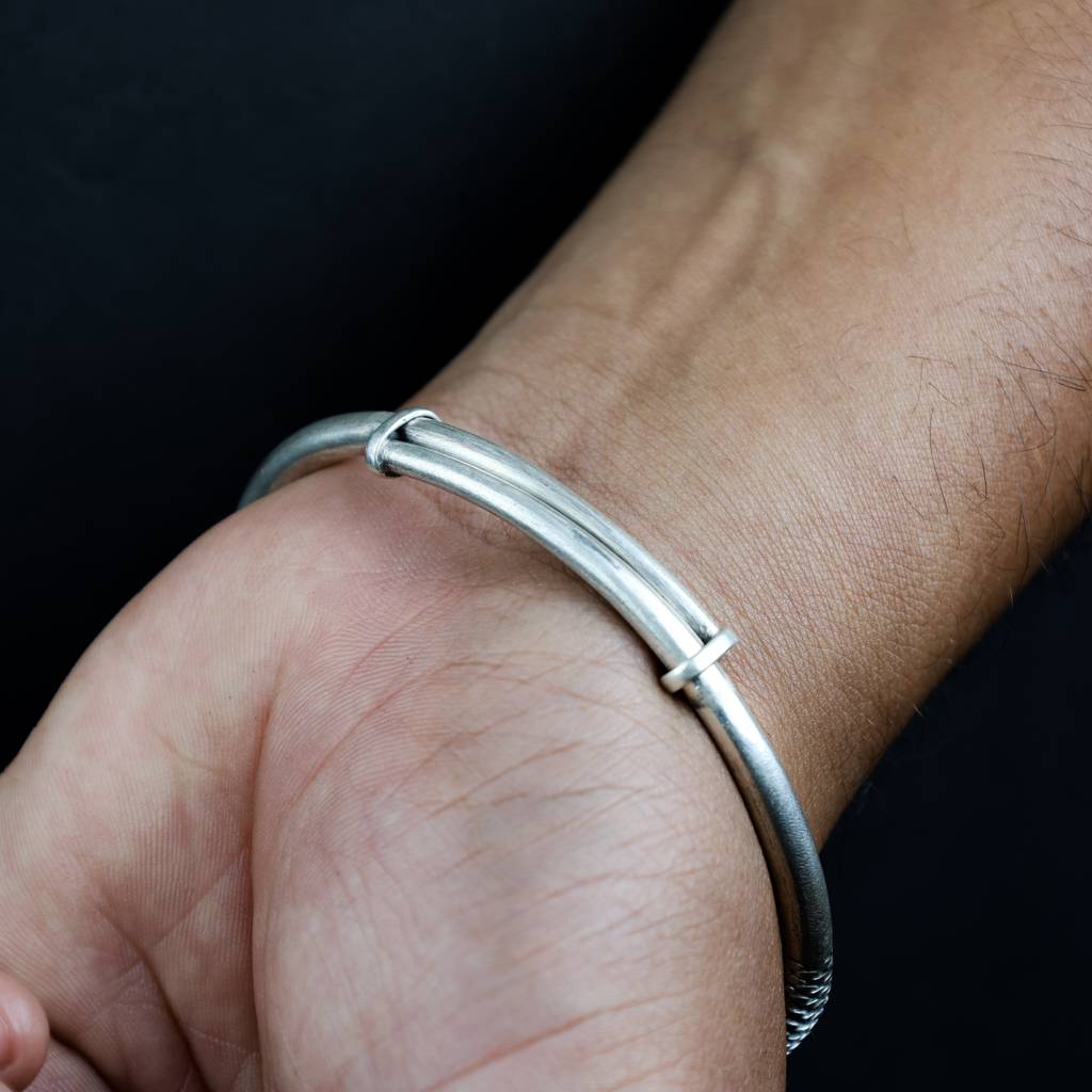 Rope Wrap Full Kada Bracelet : ZV-KDA-ROPE-004