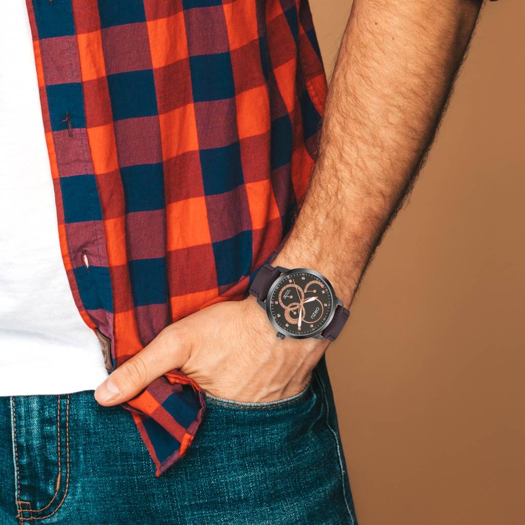 Multifunction Dial Men'S Watch - Mm40041 | Stainless Steel Case & Solid Band | Sapphire Glass | Band Watch For Men : MM40047