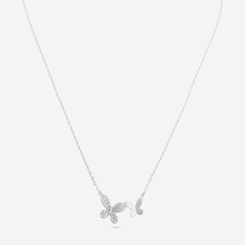 Office Wear Silver Necklace - 465476 : 465477