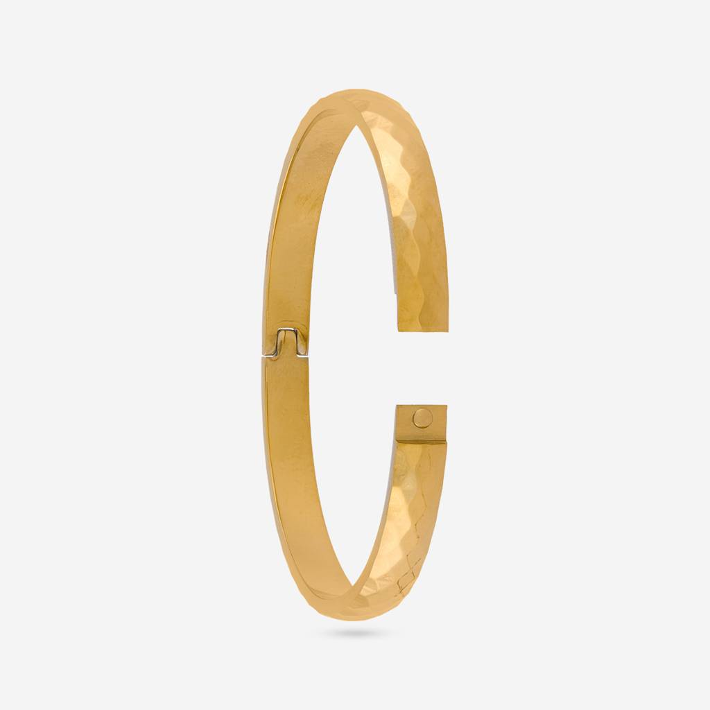 Gold - Plated Casual Wear Trendy Kada - 471615 : 471615