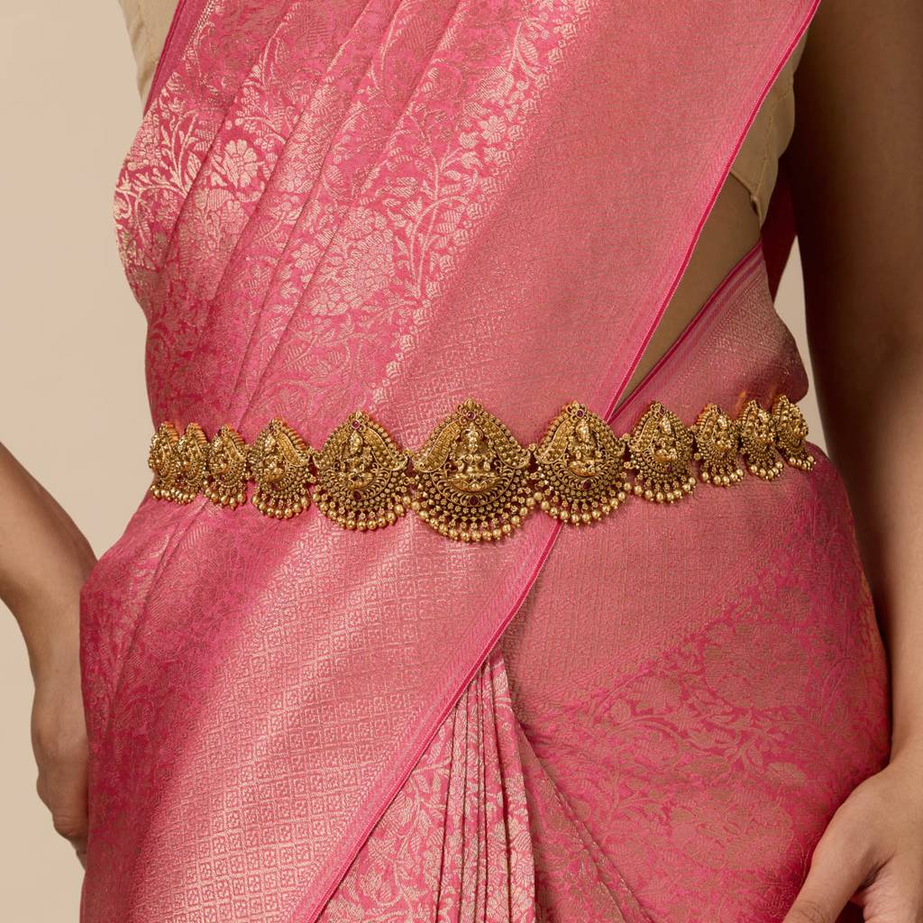 Ruby Gold - Plated Bridal Antique Belt - 449521 : 449521