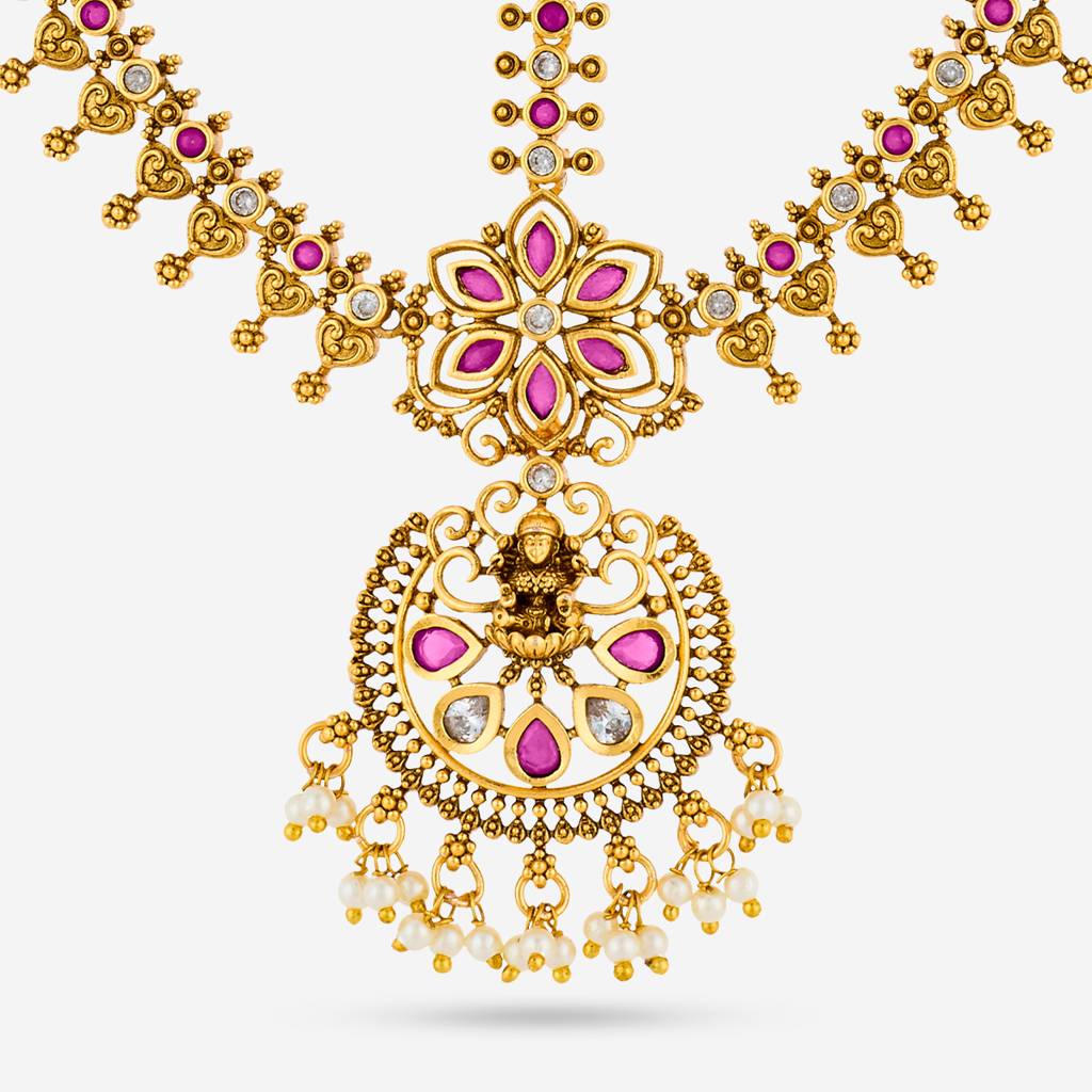 Ruby Gold - Plated Bridesmaid Antique Tikka - 460827 : 460827