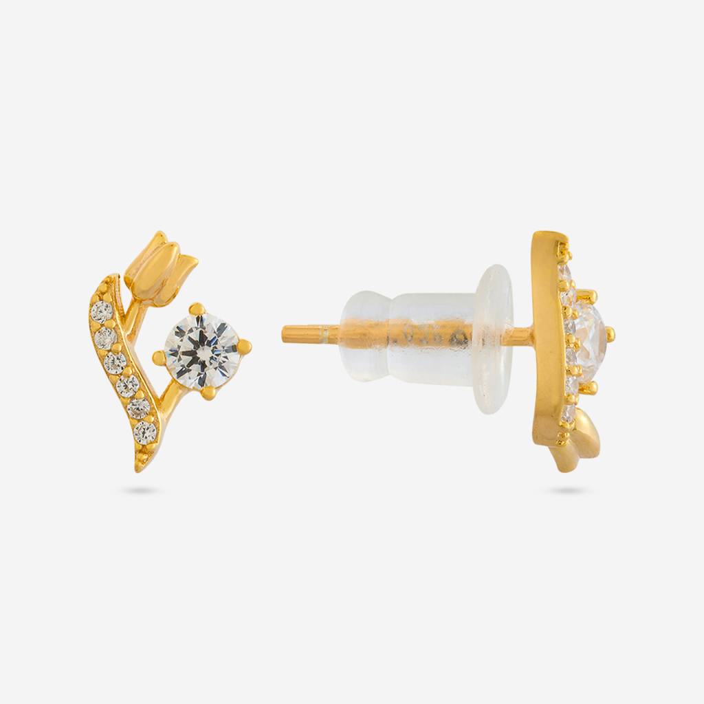 Office Wear Silver Earring - 465579 : 465579