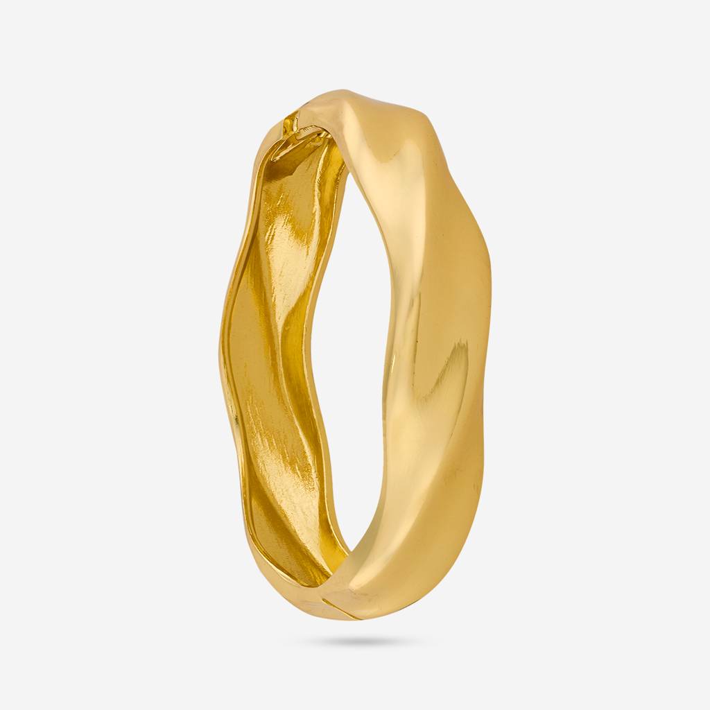 Gold - Plated Casual Wear Trendy Kada - 458944 : 458944