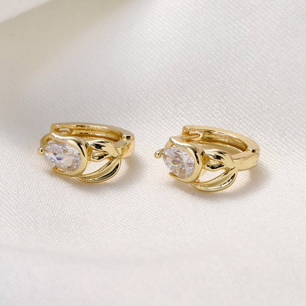 Elysian Teardrop Studs : ES14565-G