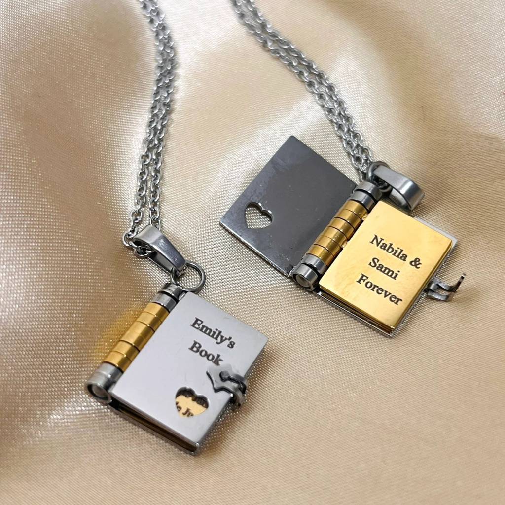 Chapter Of Love Necklace : NS14285-S-G