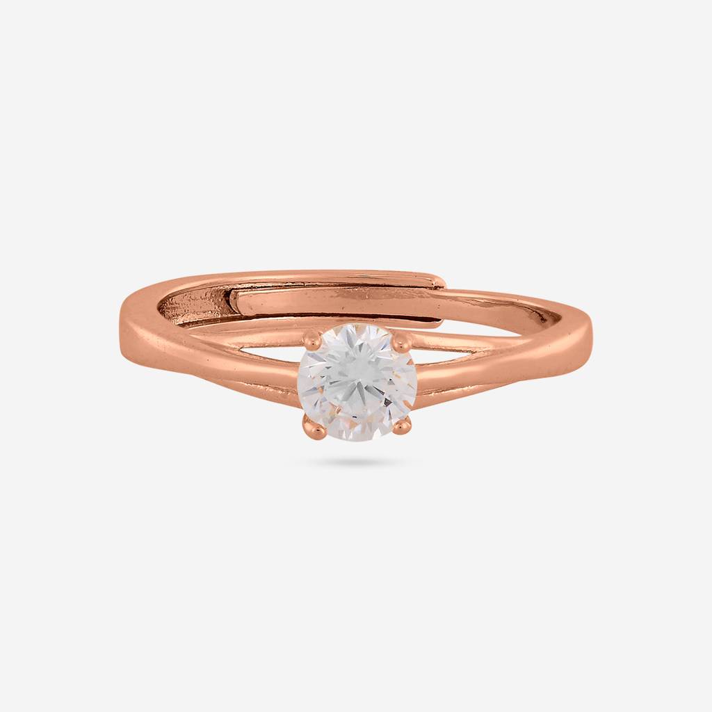 Plated Casual Wear Trendy Zircon Finger Ring - 467153 : 467155