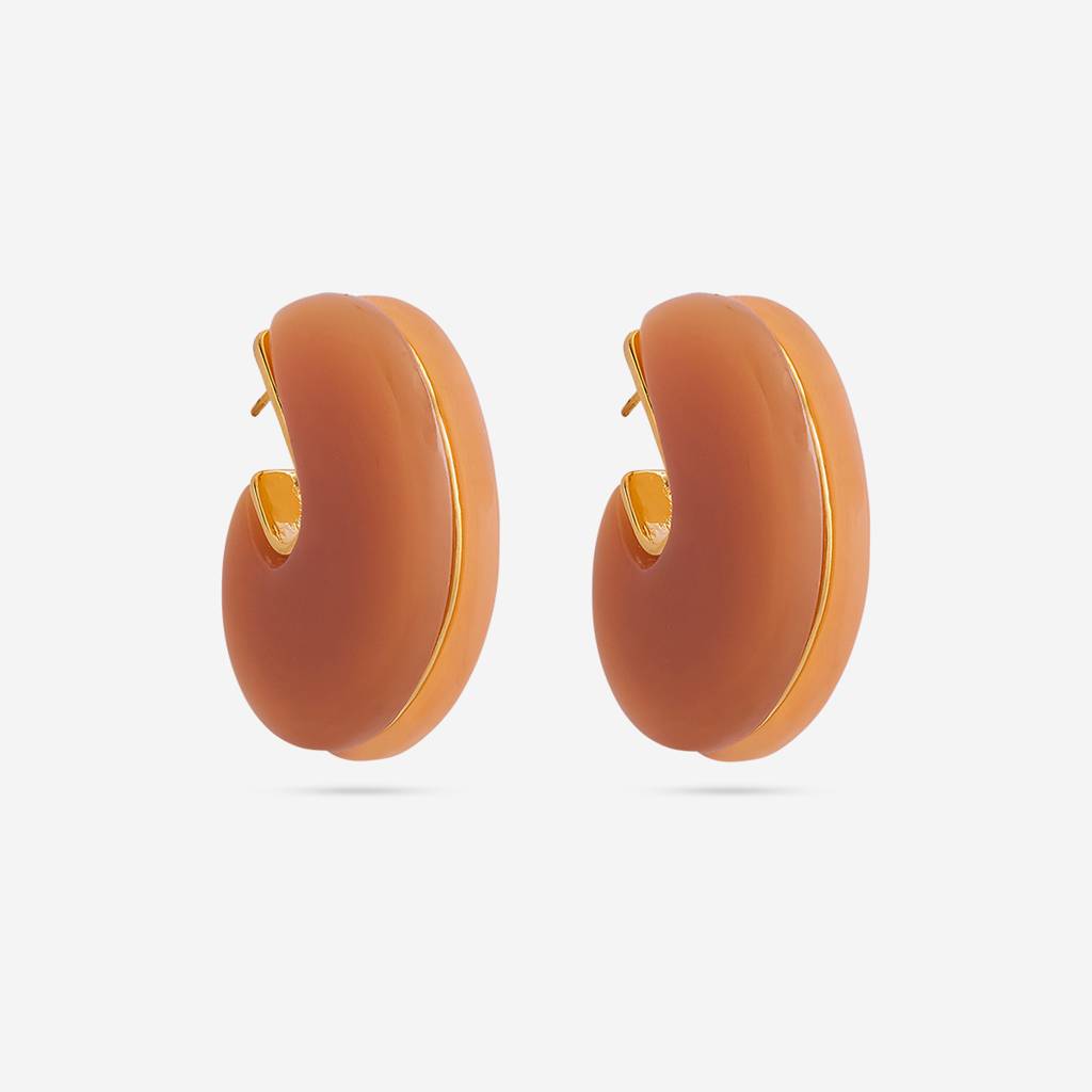 Gold - Plated Casual Wear Trendy Earring - 451289 : 451289