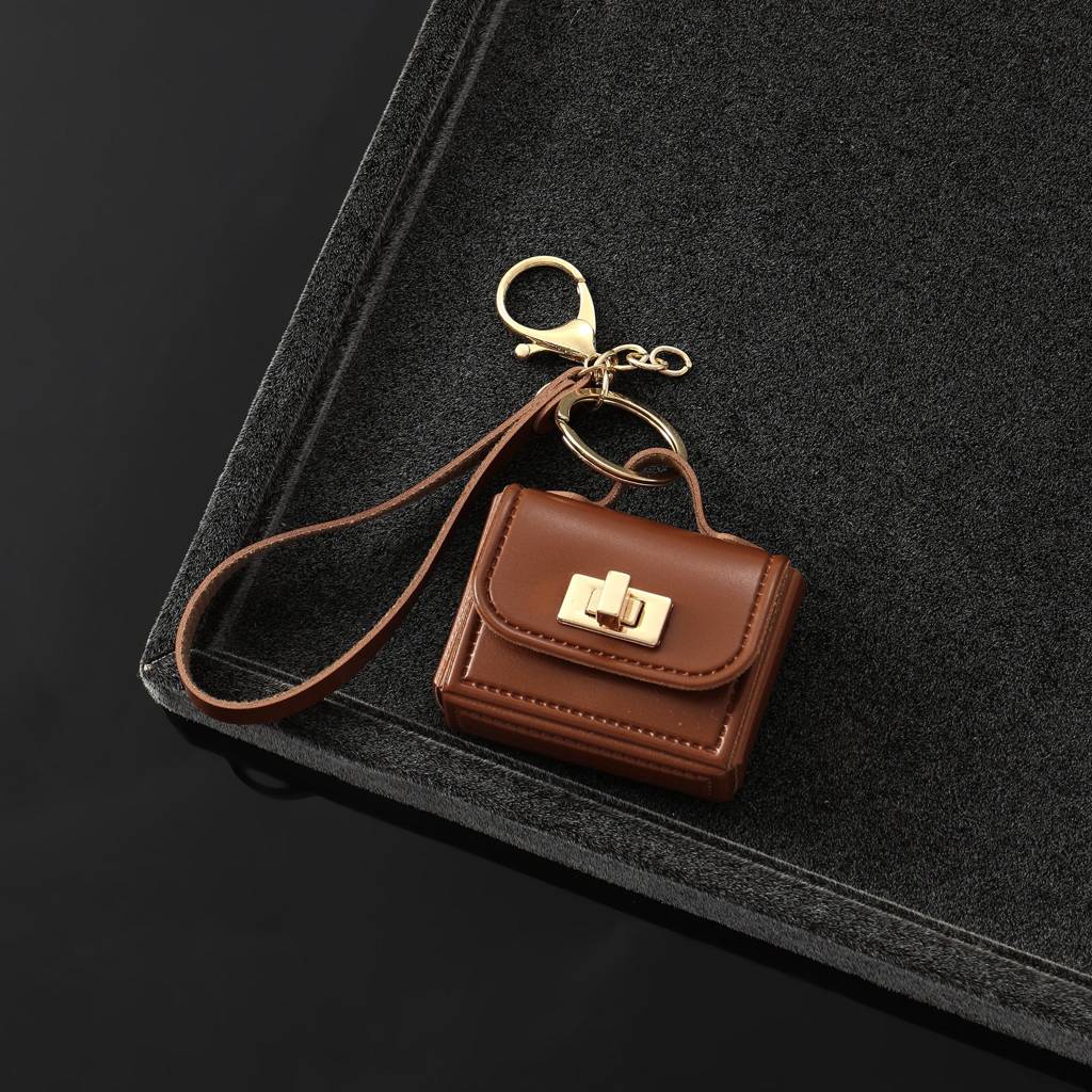The Office Mini Leather Bag Charm : C-BG-0018-BR