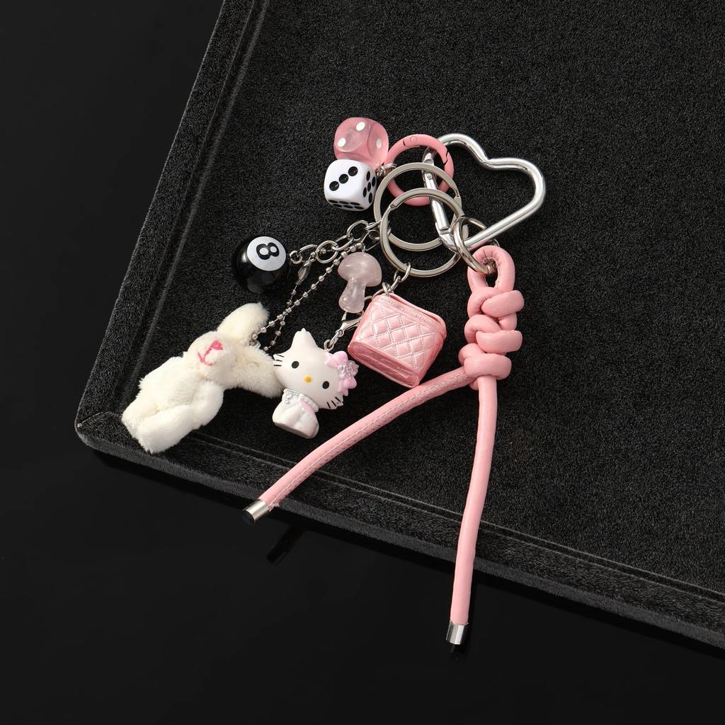 Hello Kitty Mini Vanity Bag Charm & Accessories : C-BG-0013-PK