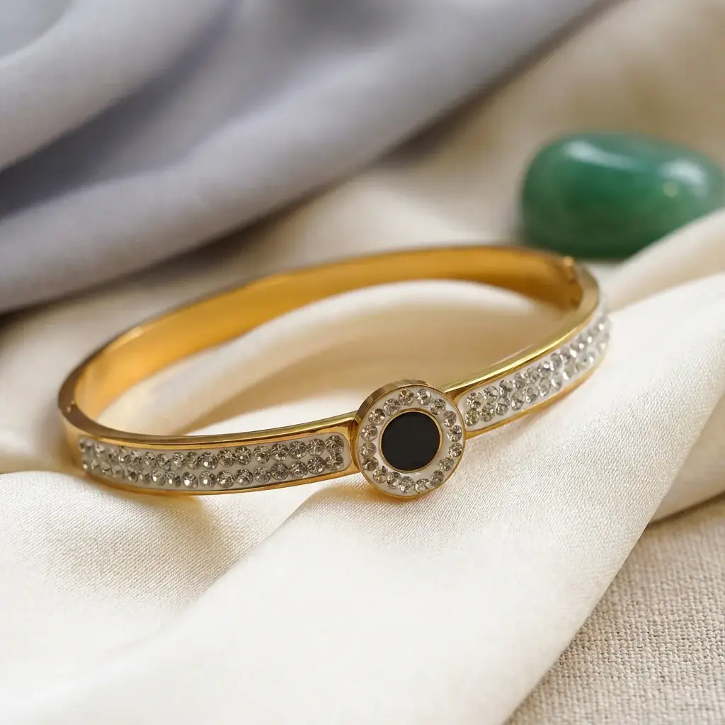 Romi Circle Luxe Bangle : PST123