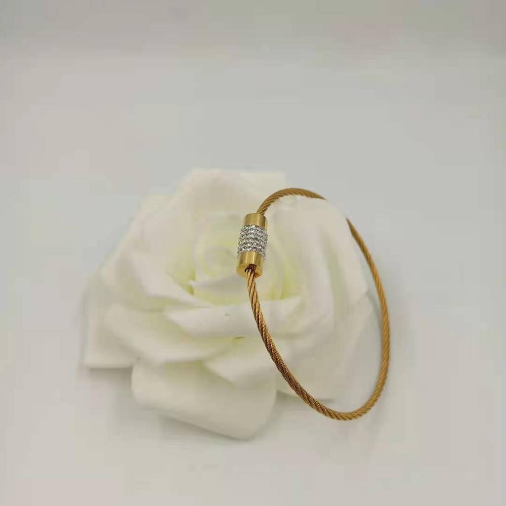 Sleek Cable Bracelet : MB1S0993-G