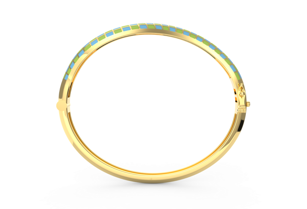 アクセサリー PRY STILL Curve Bangle size1 Zinara Whimsy Curve Enamel Bangle · Eternz