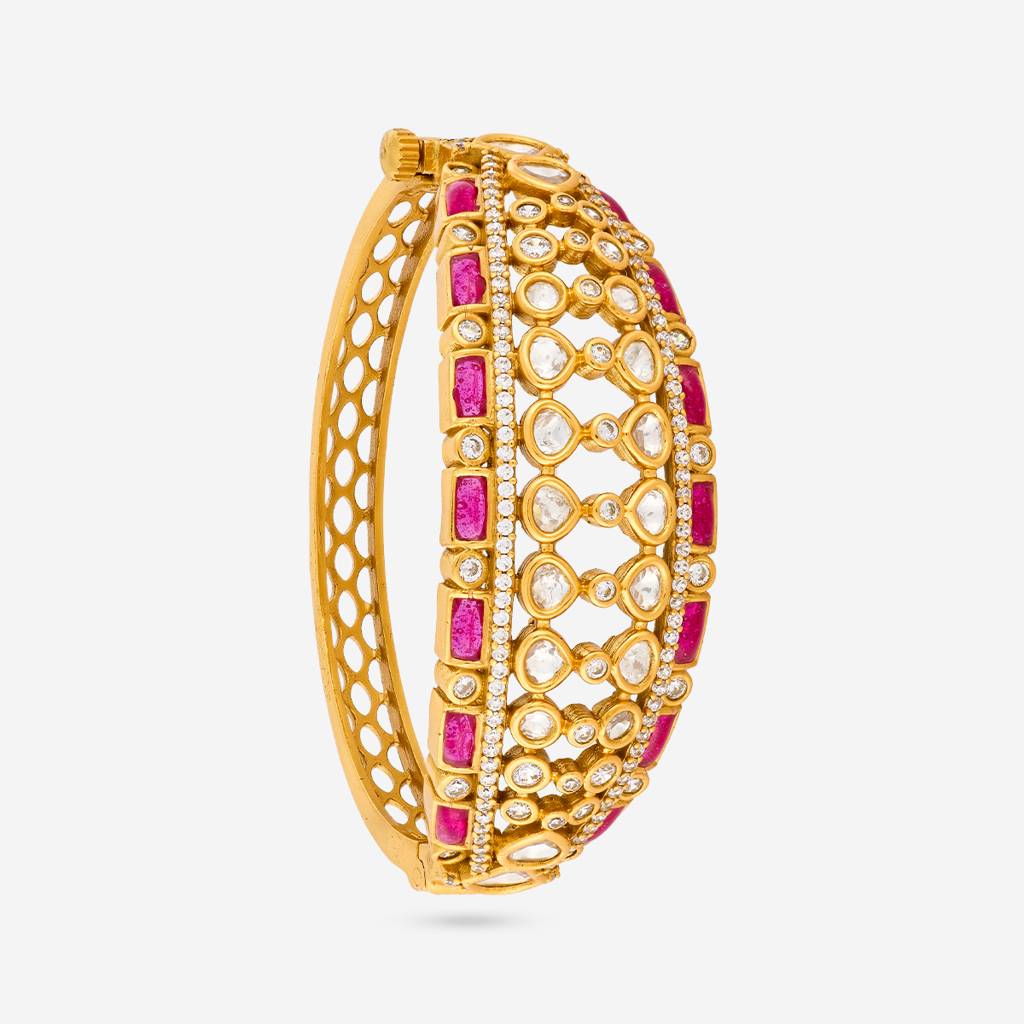 Victorian - Plated Bridesmaid Kundan Kada - 457287 : 457287