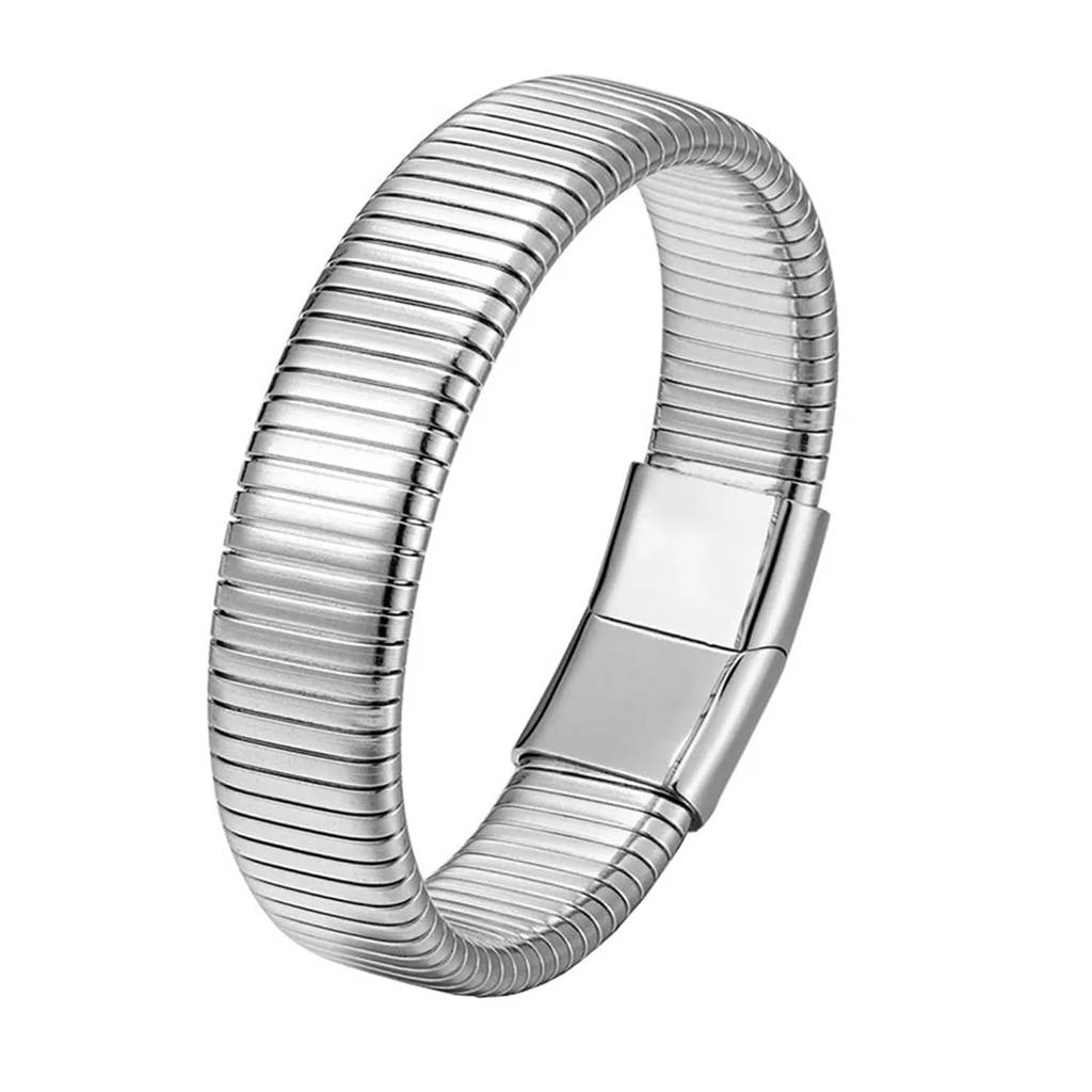 Silver Plated Fancy Openable Bracelet Contemporary Jewellery For Women & Girls : PX9B196S