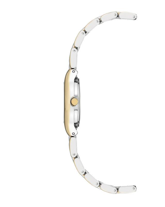 Women'S 10-6777Svtt Two-Tone Dress Analog Silver Dial Watch With An Easy To Read Dial (Metal) : 10_6777SVTT