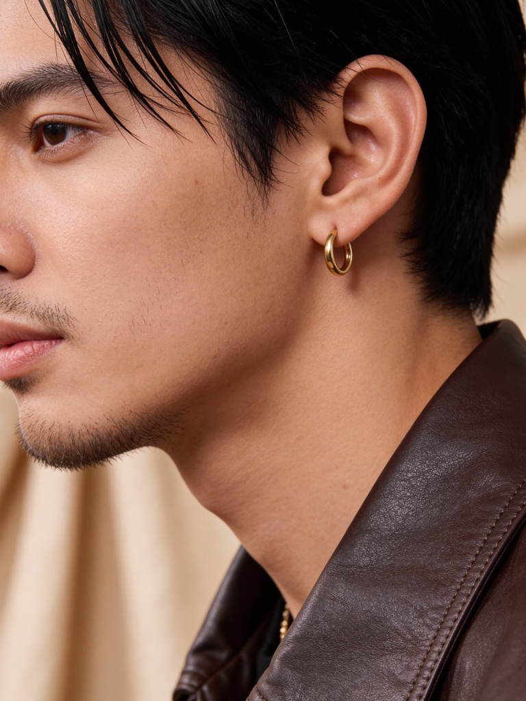 Core Hoop Earring : Z-MN-ER-016