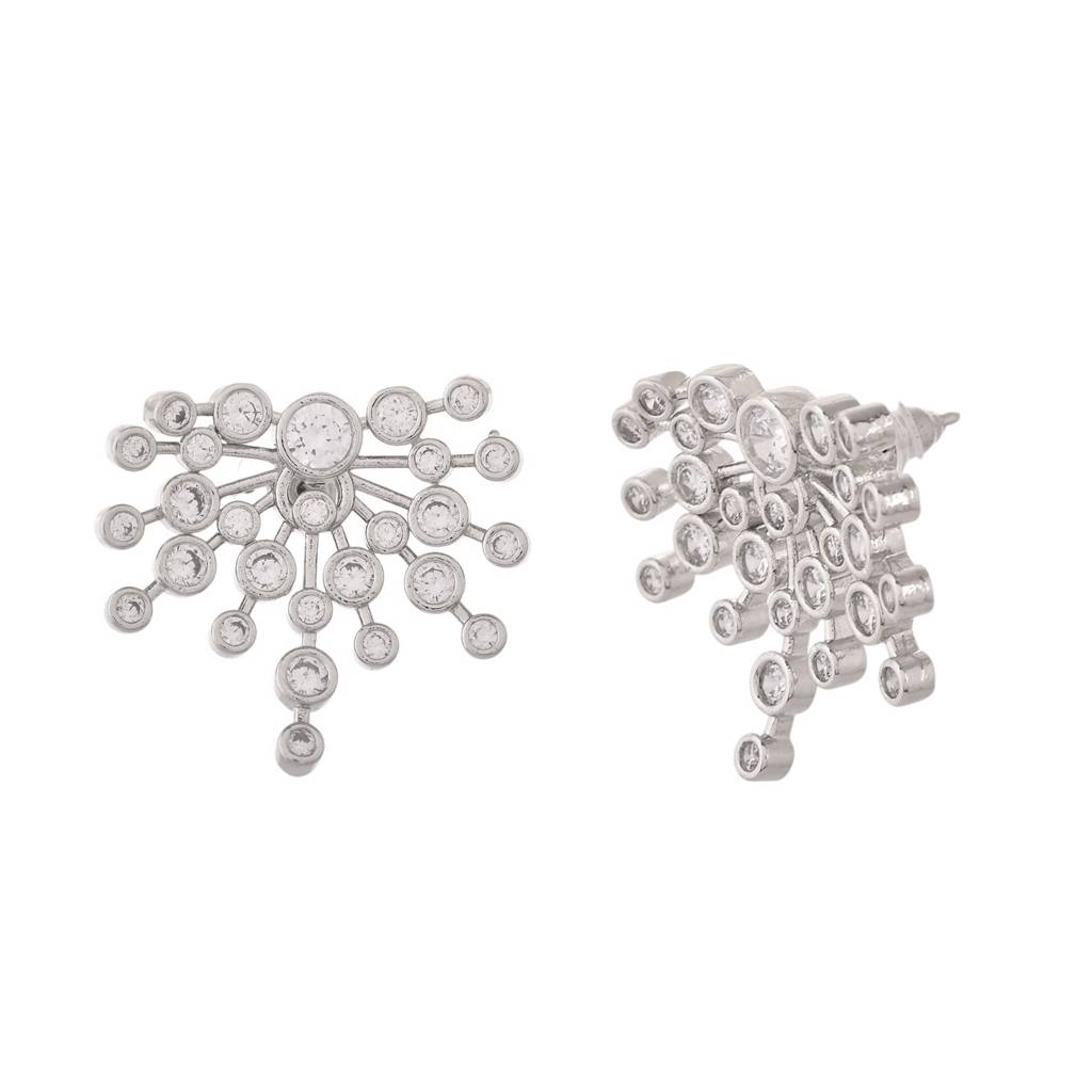 Fireworks Glitter Aura Statement Stud : 8905124545210