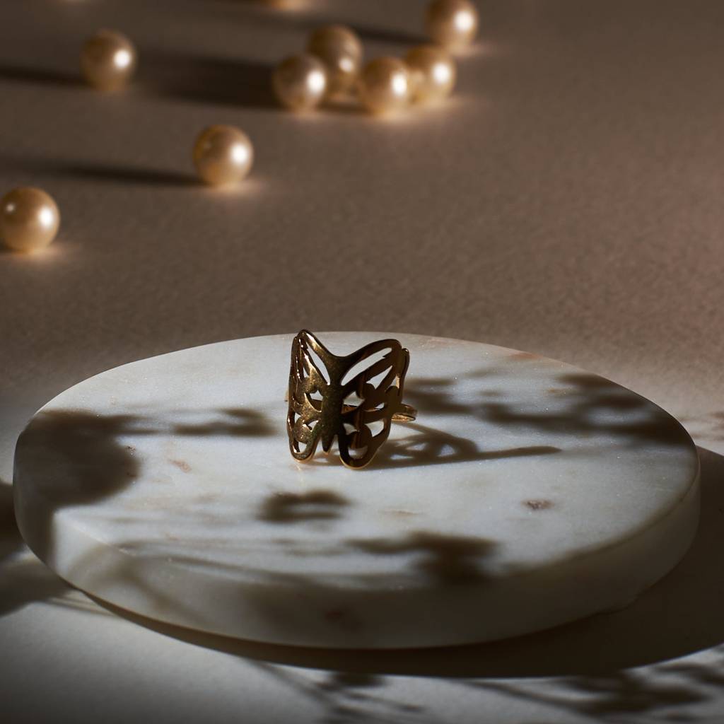 Butterfly Bliss Ring : RS12716-17
