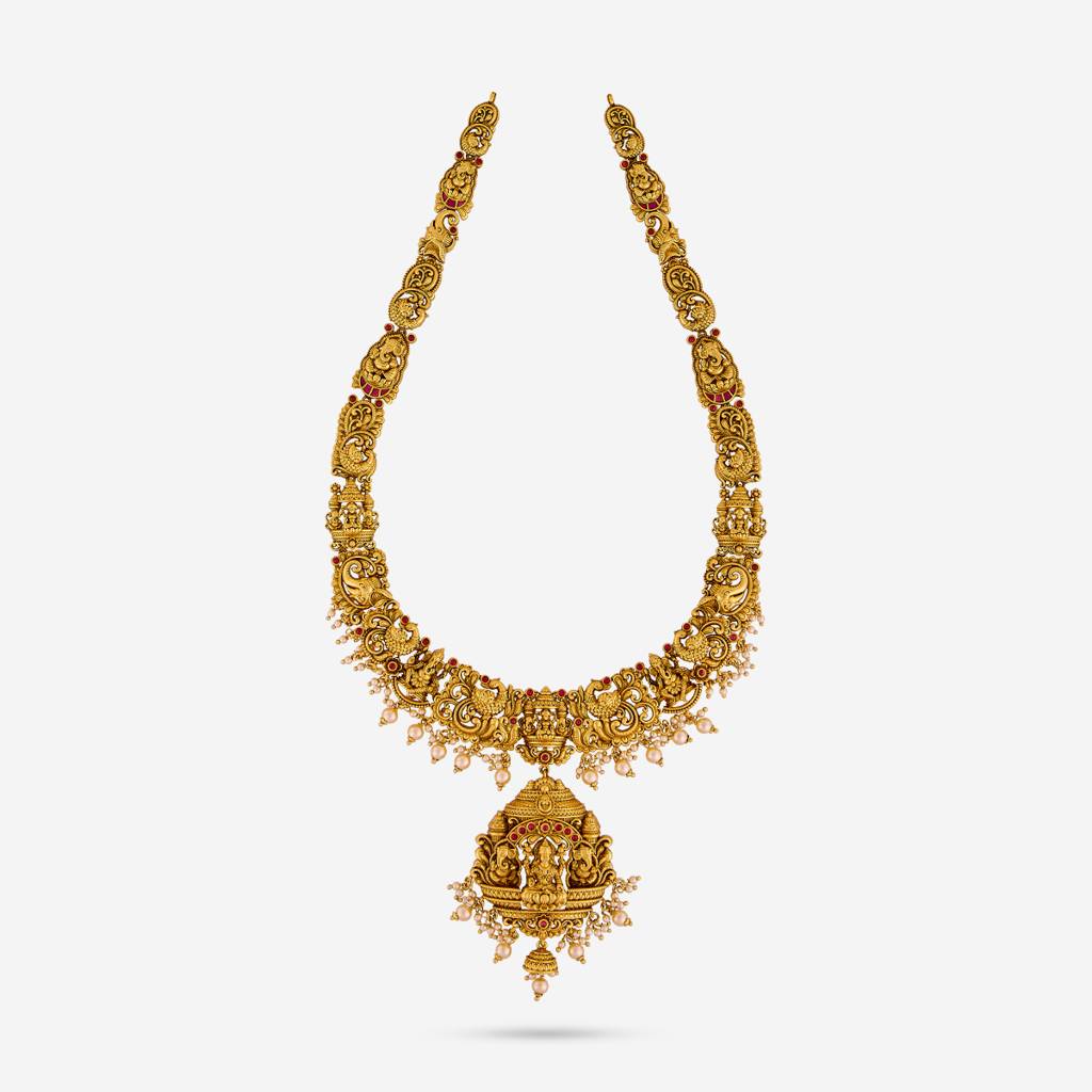 Ruby Gold - Plated Bridesmaid Antique Necklace - 456946 : 456946