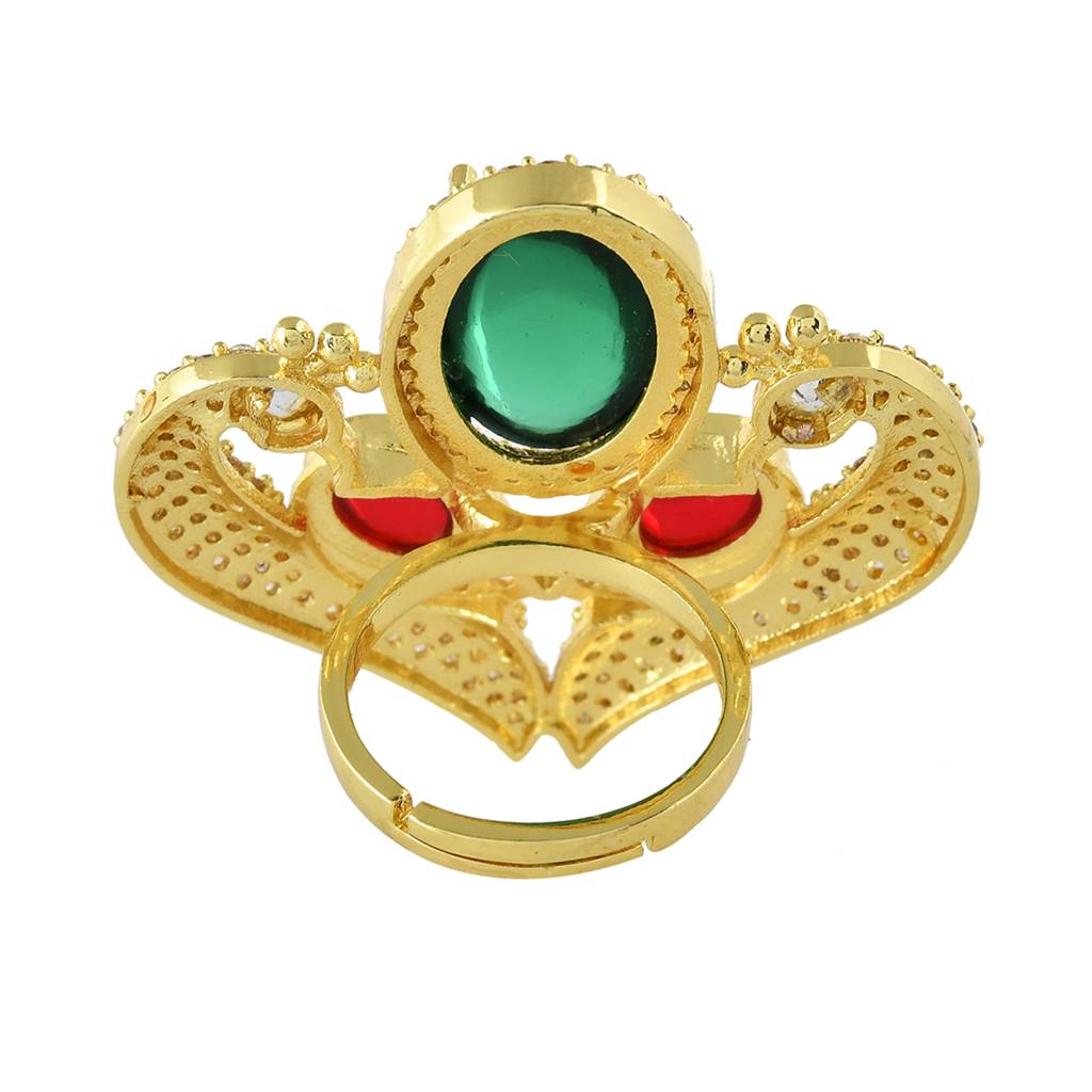 Panchhi Mayurika Statement Ring : 8905124548525