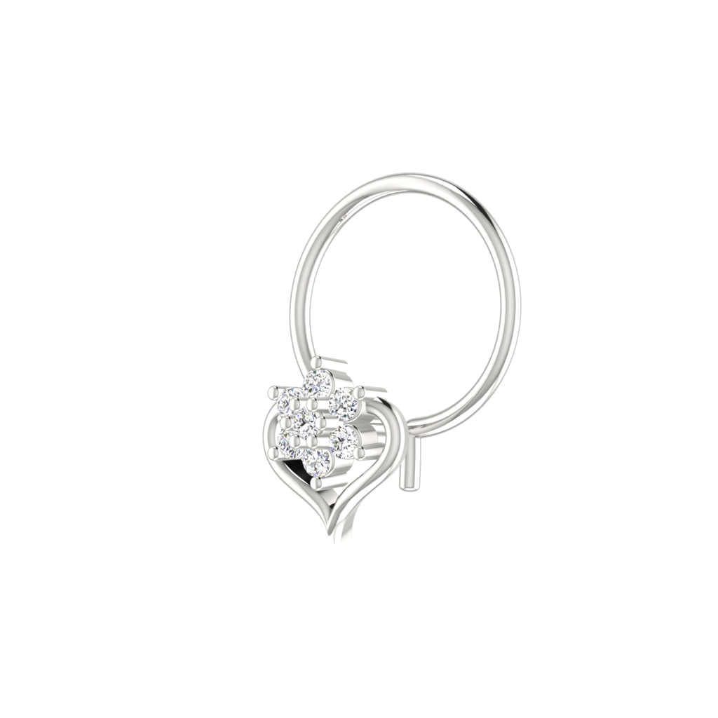 Avsar 9K Bis Hallmarked | Nosepin For Women/Girls |  Avno193 : AVNO193WC