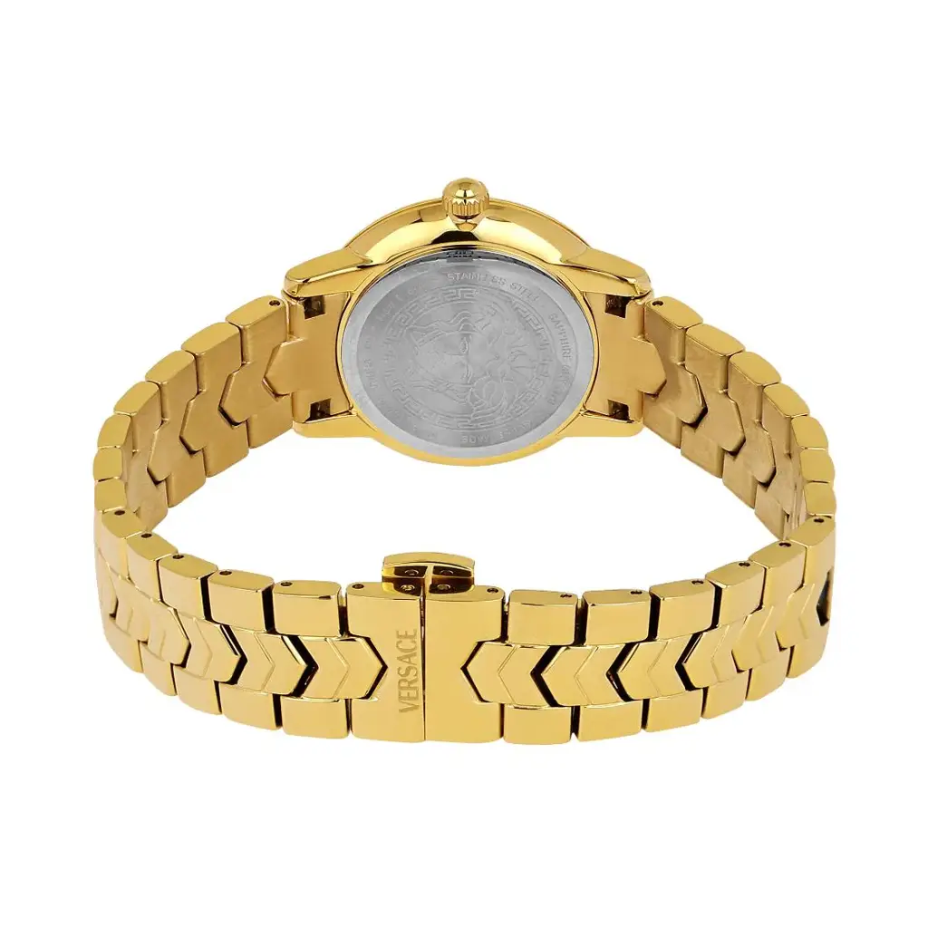 オ*ー様 超希少 caldwell コールドウェル イタリア製 viscose Versace Special Edition 30 Mm Blue Women Analog Watch Veuca0424