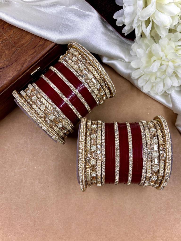 Punjabi Wedding Chuda Set : HB-83-24