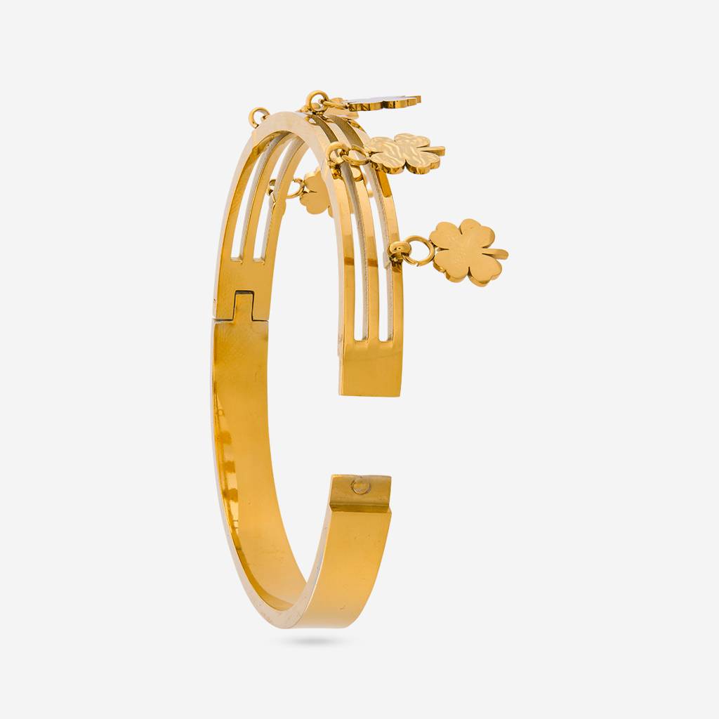 Gold - Plated Casual Wear Trendy Kada - 471606 : 471606