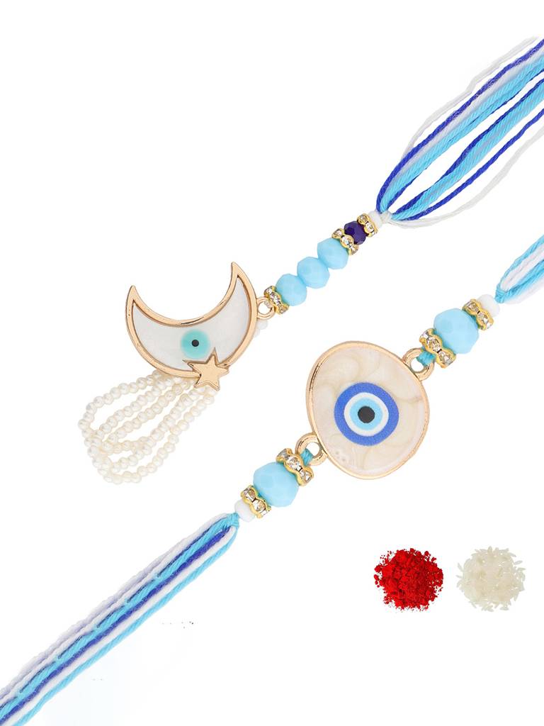 Rakhi Gift Box For Bhaiya Bhabhi, A Complete Festive Hamper Set : 8905124567908