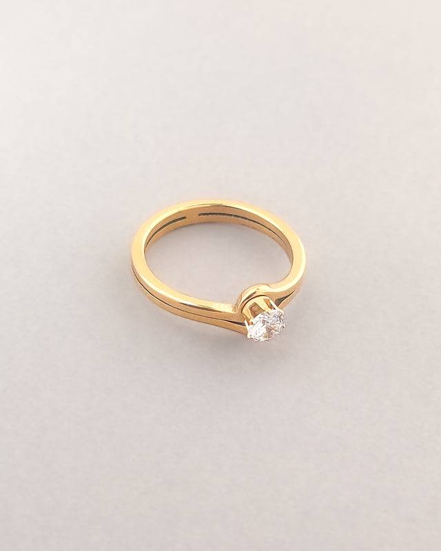 Golden Promise Ring : R-CR-54-8