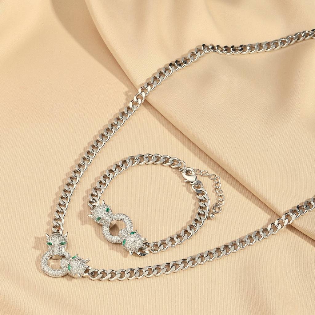 Aria Bracelet And Necklace Combo : BN2C3273D