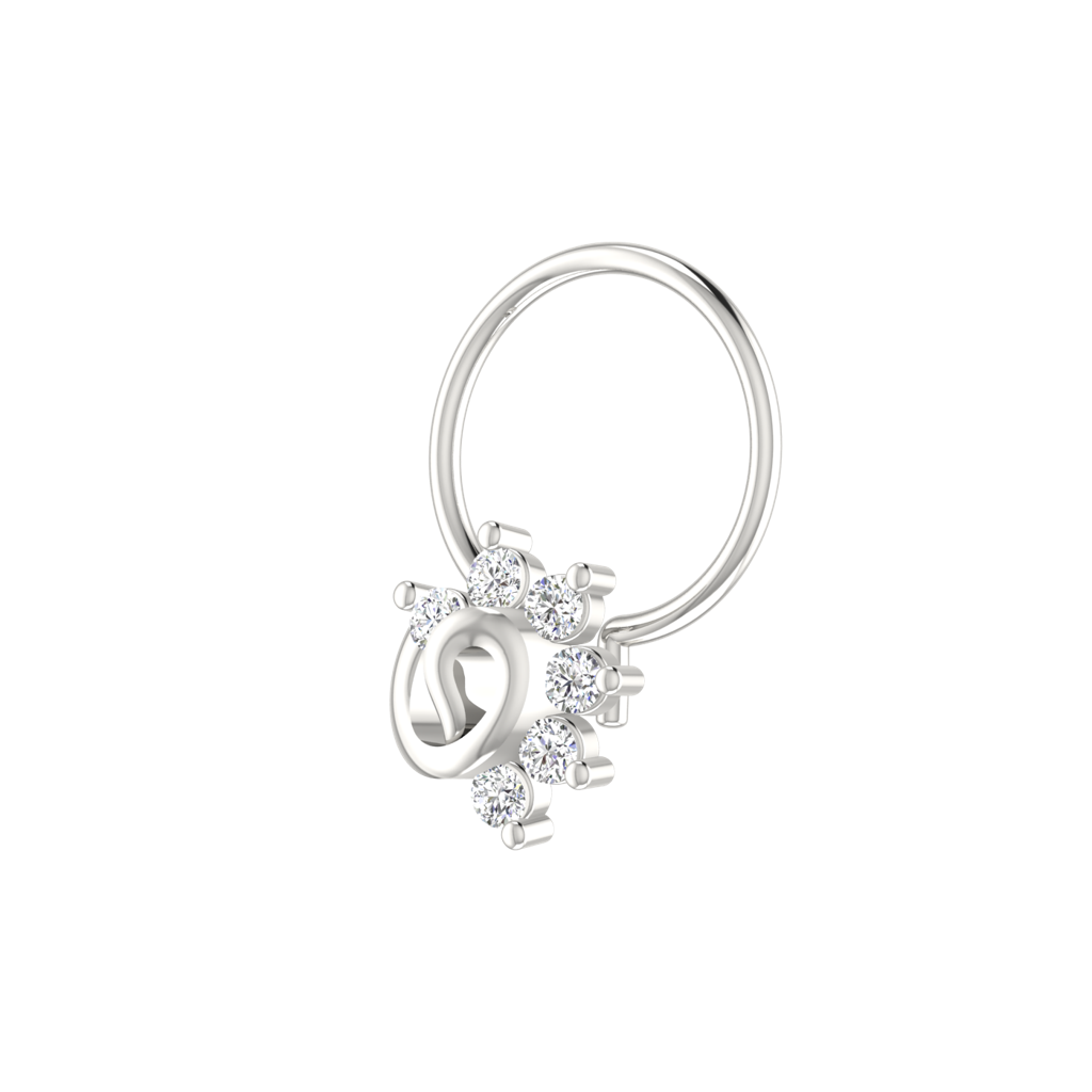Avsar 9K Bis Hallmarked | Nosepin For Women/Girls |  Avno223 : AVNO223WC