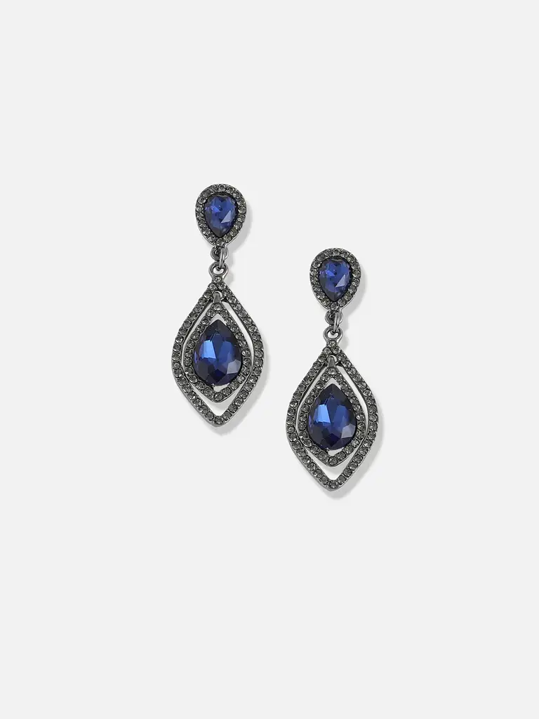 Blaire-Gold Plated Designer Stone Casual Drop Earring For Women : SOHEAR3309