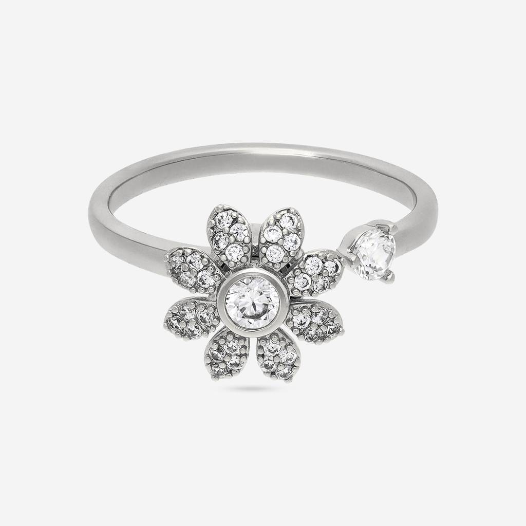 Plated Casual Wear Trendy Zircon Finger Ring - 464164 : 464165