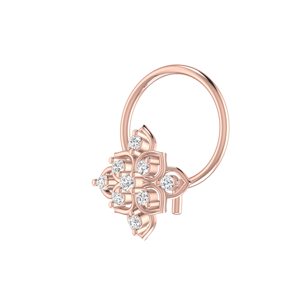 Avsar 9K Bis Hallmarked | Nosepin For Women/Girls |  Avno161 : AVNO161PC